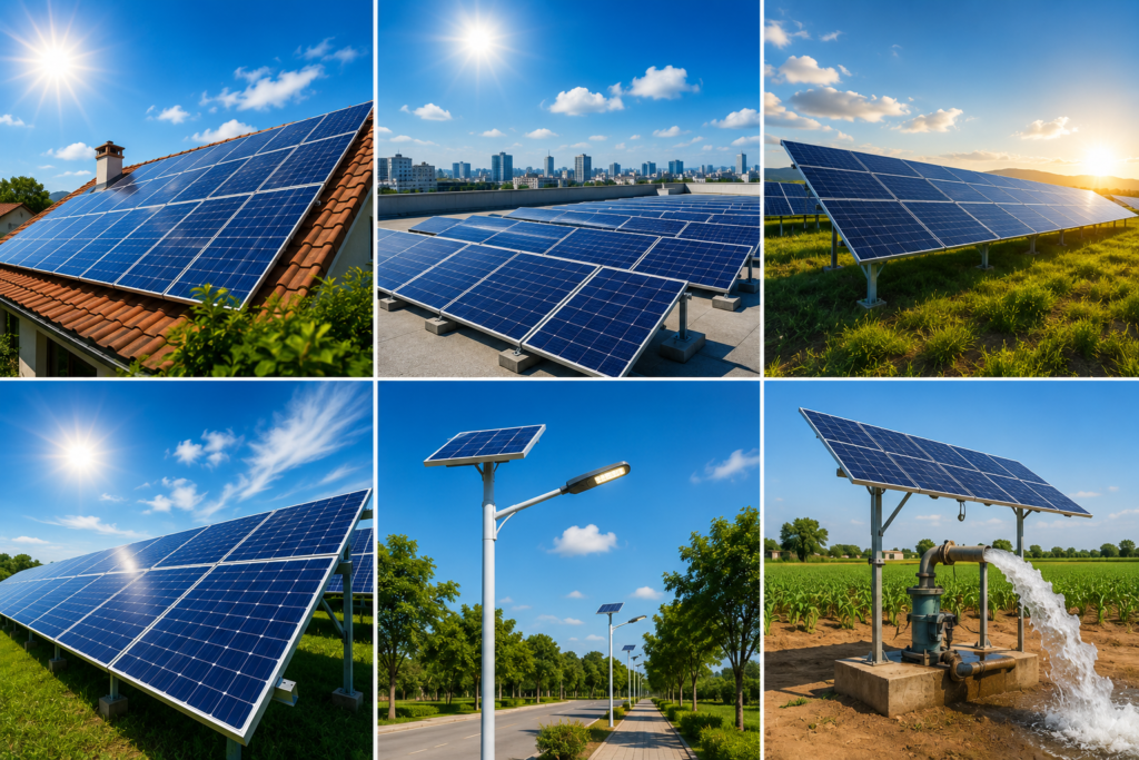 Solar panels providing efficient power solutions