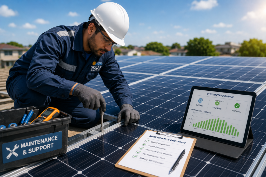 Solar Maintenance & Support Services