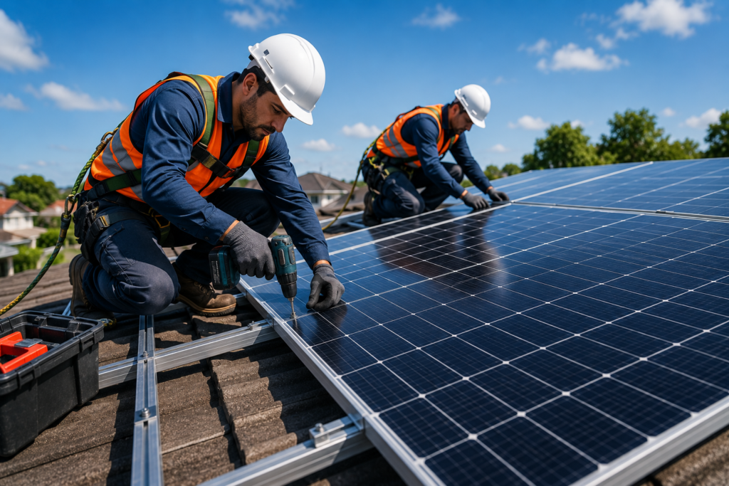 Professional Installation for Solar Panels